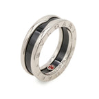 B.Zero1 Ring Sterling Silver and Ceramic