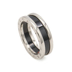 B.Zero1 Ring Sterling Silver and Ceramic