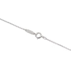 Sentimental Heart Pendant Necklace Platinum