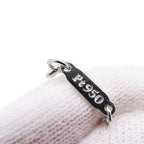 Sentimental Heart Pendant Necklace Platinum