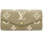 Sarah Wallet NM Bicolor Monogram Empreinte Giant