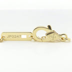 Vintage Alhambra Pendant Necklace 18K Yellow Gold