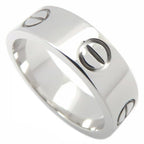 Love Ring 18K White Gold