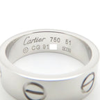 Love Ring 18K White Gold