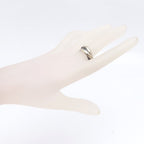 Trinity Ring 18K White Gold and Ceramic