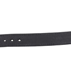 Monogram Bracelet Black Leather