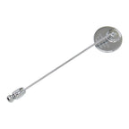 Sellier Brooch Metal Silver