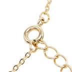 Pendant Necklace Gold Rhinestone