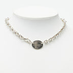 Return To Tiffany Chain Oval Necklace Sterling Silver