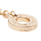 Pendant Necklace 18K Rose Gold and Shell with Diamond