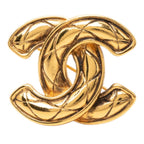 CC Logo Brooch Metal