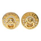 Rhinestone Clip-On Earrings Rhinestone