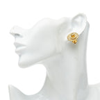 Rhinestone Clip-On Earrings Rhinestone