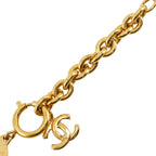 Pendant Necklace Metal Coin Motif