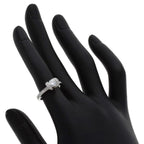 Ribbon Ring Platinum