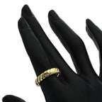 Band Ring 18K White Gold and 18K Yellow Gold