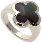 Alhambra Ring 18K White Gold and Mother of Pearl
