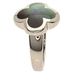 Alhambra Ring 18K White Gold and Mother of Pearl