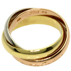 Trinity Ring 18K Yellow Gold and 18K White Gold
