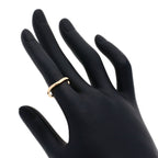Ballerina Curve Ring 18K Rose Gold with Diamond