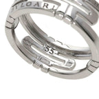 Parentesi Open Ring 18K White Gold