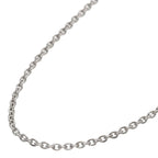 Pendant Necklace 18K White Gold