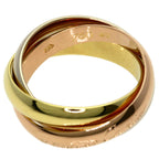 Trinity Ring 18K Yellow Gold and 18K White Gold