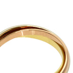 Trinity Ring 18K Yellow Gold and 18K White Gold