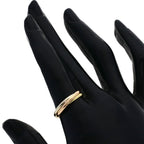 Trinity Ring 18K Yellow Gold and 18K White Gold