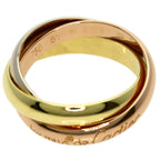 Trinity Ring 18K Yellow Gold and 18K White Gold