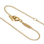 T Smile Pendant Necklace 18K Rose Gold
