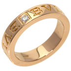 Double Ring 18K Rose Gold with Diamond