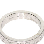 Double Ring 18K White Gold with Diamond