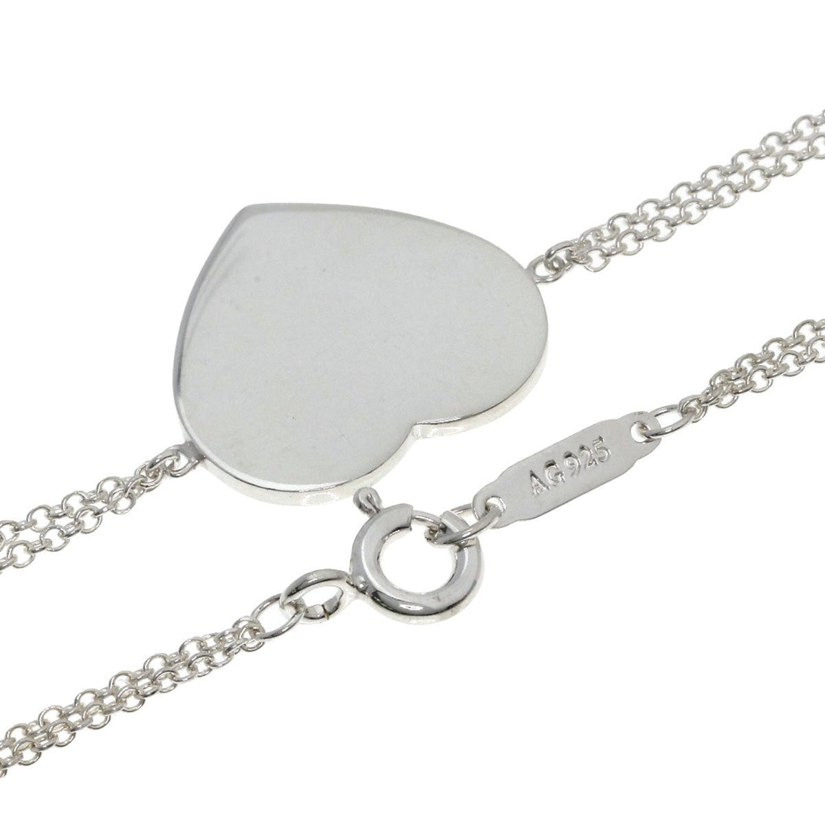 Return To Tiffany Heart Tag Chain Bracelet Sterling Silver