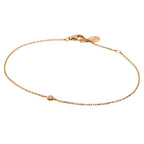 Bracelet 18K Rose Gold with Diamond Mini