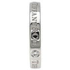 Band Ring Platinum with Diamond