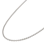 Pendant Necklace 18K White Gold