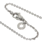Pendant Necklace 18K White Gold