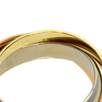 Trinity Ring 18K Yellow Gold and 18K White Gold