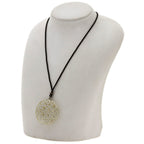 Marrakech Dome Pendant Necklace Sterling Silver