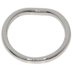 Curved Band Ring Platinum