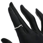 Curved Band Ring Platinum
