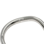 Curved Band Ring Platinum