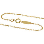 Heart Pendant Necklace 18K Yellow Gold with Diamond