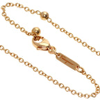 Gancini Pendant Necklace 18K Rose Gold