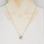 Trinity Pendant Necklace 18K Tricolor Gold