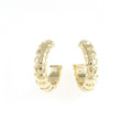 Tubogas Earrings 18K Yellow Gold 18K Yellow Gold