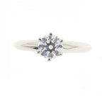 Solitaire Ring Platinum with Diamond