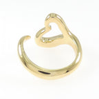 Open Heart Ring 18K Yellow Gold 15.8mm