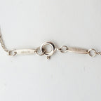 Heart Pendant Necklace Sterling Silver